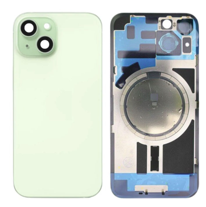 Back Panel With Camera Glass Lens for Apple iphone 15 Plus