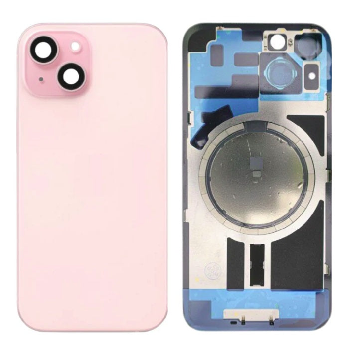Back Panel With Camera Glass Lens for Apple iphone 15 Plus