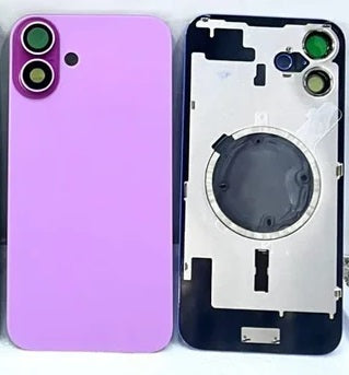 Back Panel With Camera Glass Lens for Apple iphone 16 Plus