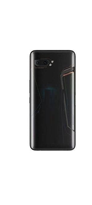 Mozomart Back Panel with Camera Lens for Asus ROG 2 Black Mozomart