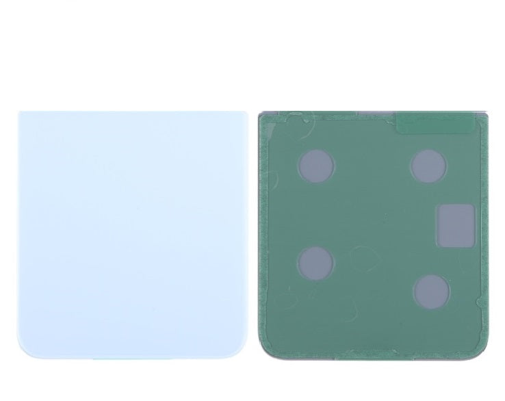 Back Panel Lower Back Glass for Samsung Galaxy Z Flip 4 Blue