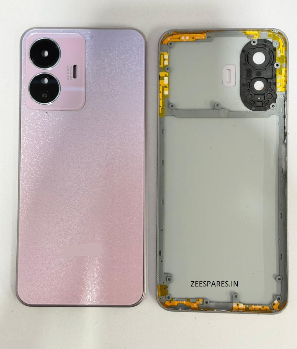 Back Panel Housing for IQOO Z6 Lite Purple By Zeespares.in