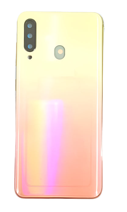 Back Panel Housing Body for Samsung Galaxy M40 Orange by Zeespares.in