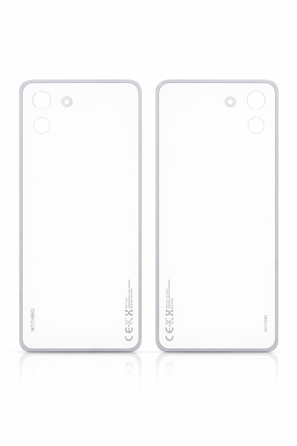 Back Panel Glass for Nothing Phone 2 Grey
