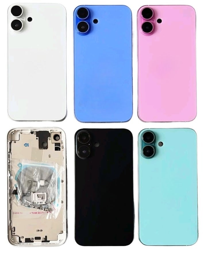 Convertor Back Panel Housing Body for Apple iPhone XR Convert to Apple iPhone 16