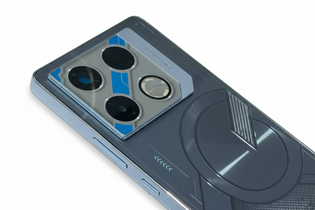 Back Panel Housing for Infinix GT 20 Pro X6871 Blue – Zeespares.in