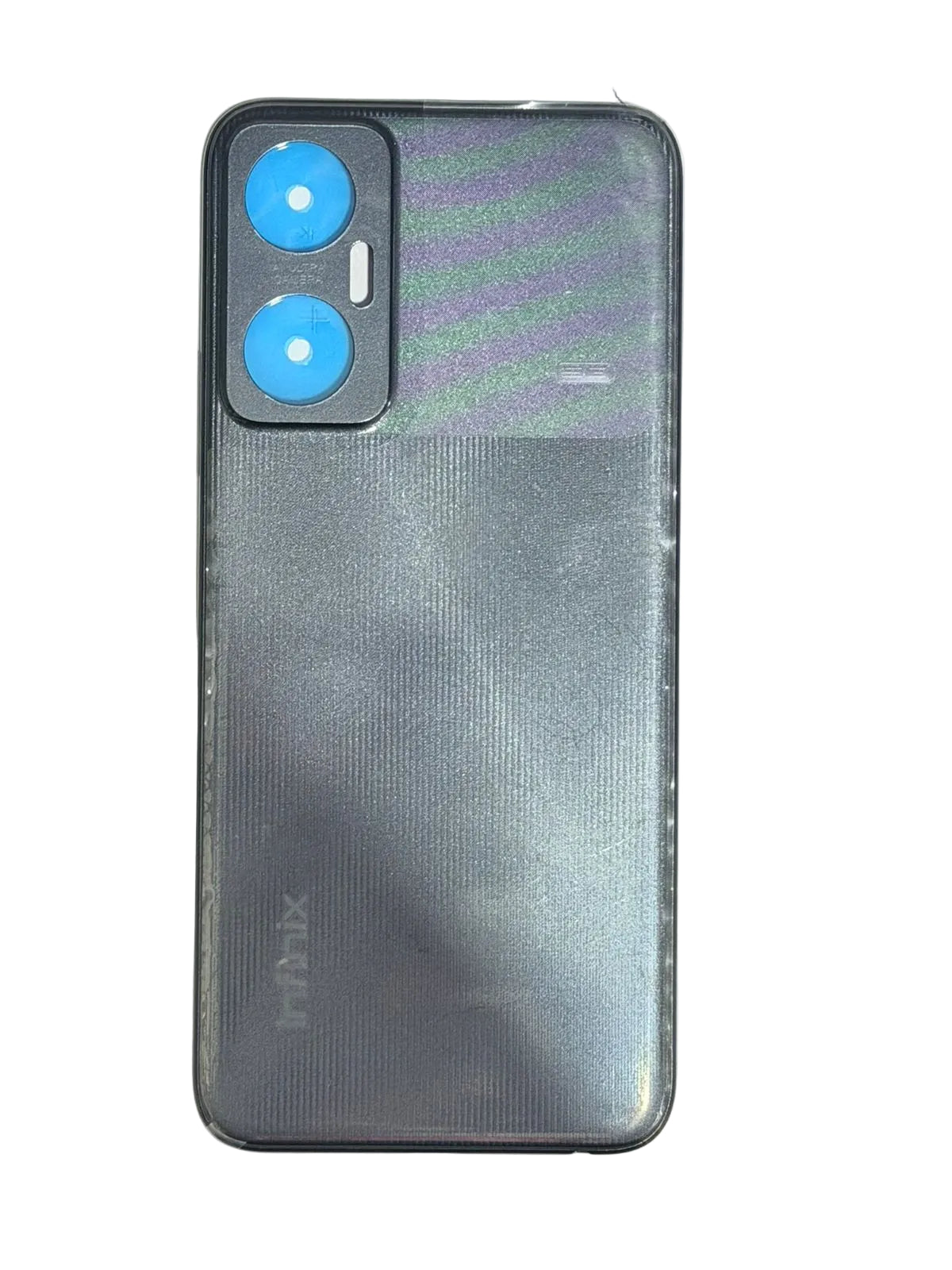 Back Panel Housing Body for Infinix Hot 20 5G X666 Black by Zeespares.in