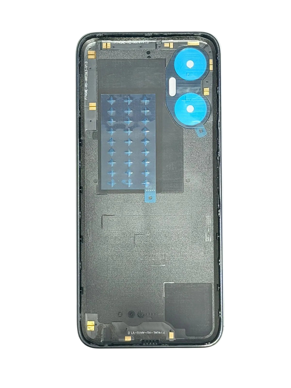 Back Panel Housing Body for Infinix Hot 20 5G X666 Black by Zeespares.in
