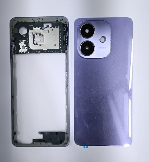 Back Panel Housing Body for Oppo A3X 5g Purple Zeespares