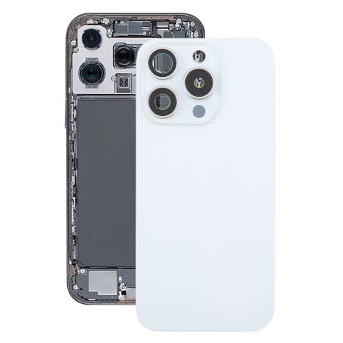 Back Panel With Camera Glass Lens for Apple iphone 16 Pro
