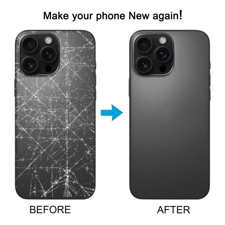Back Panel With Camera Glass Lens for Apple iphone 16 Pro