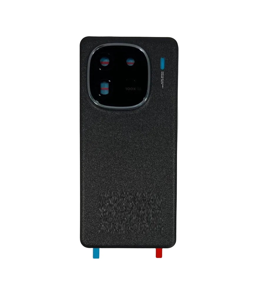 Back Panel With Camera Glass for Iqoo 12 5g Black by Zeespares.in
