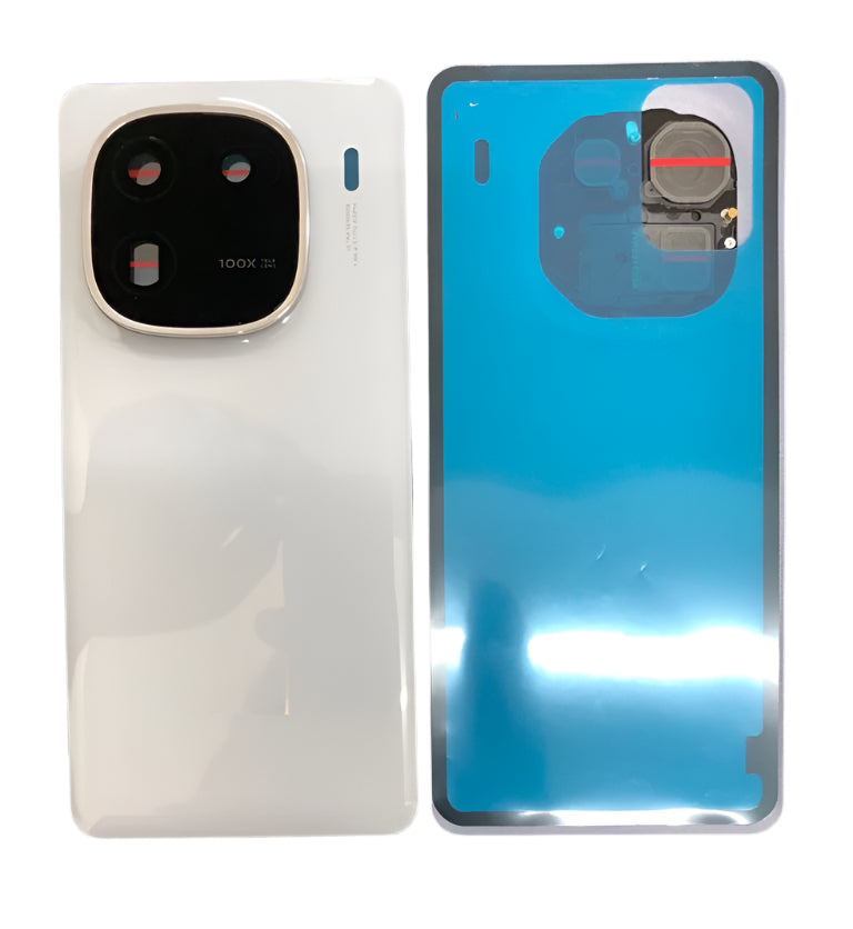 Back Panel with Camera Glass for IQOO 12 5g White by Zeespares.in