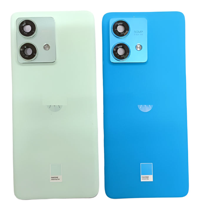 Back Panel with Camera Glass for Moto Edge 40 Neo Blue Zeespares