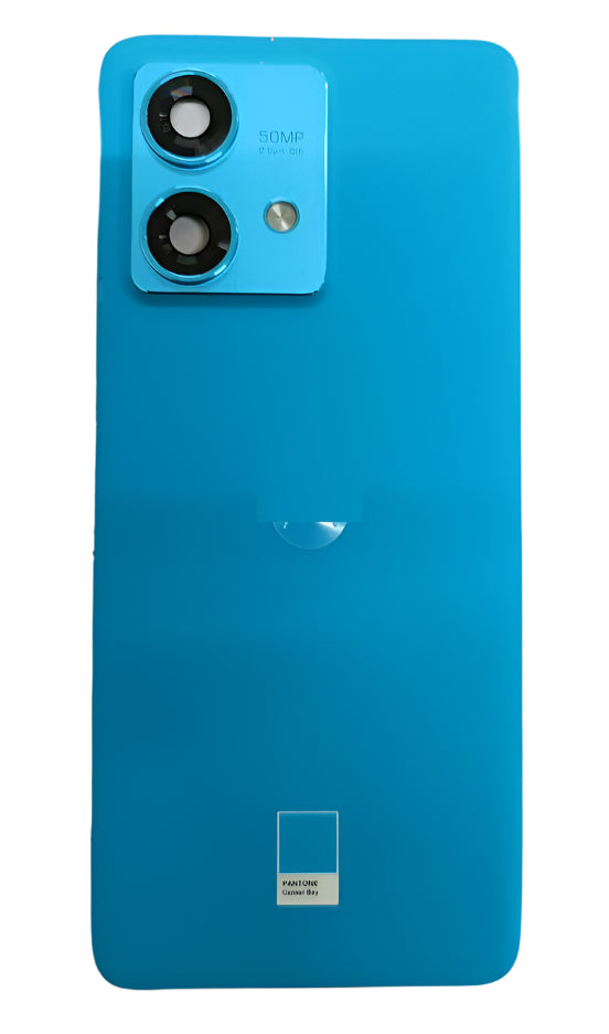 Back Panel with Camera Glass for Moto Edge 40 Neo Blue Zeespares