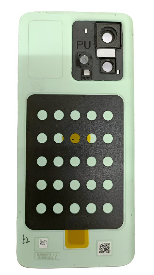 Back Panel with Camera Glass for Moto Edge 40 Neo Green Zeespares