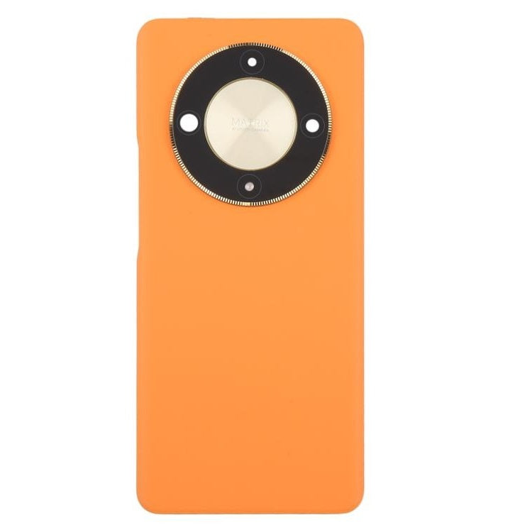 Back Panel With Camera Glass for Honor X9b Orange by Zeespares.in