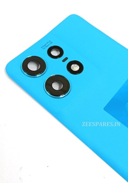 Back Panel with Camera Glass for Moto Edge 50 Pro by Zeespares.in