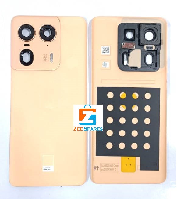 Back Panel with camera Lens for Moto Edge 50 Ultra Gold