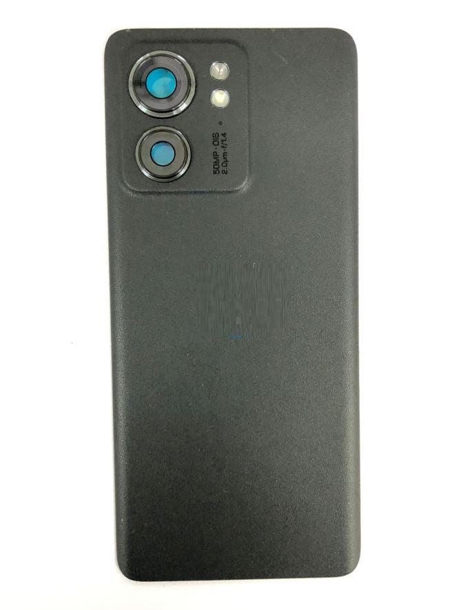 Back Panel with Camera Glass for Motorola Moto Edge 40 Black