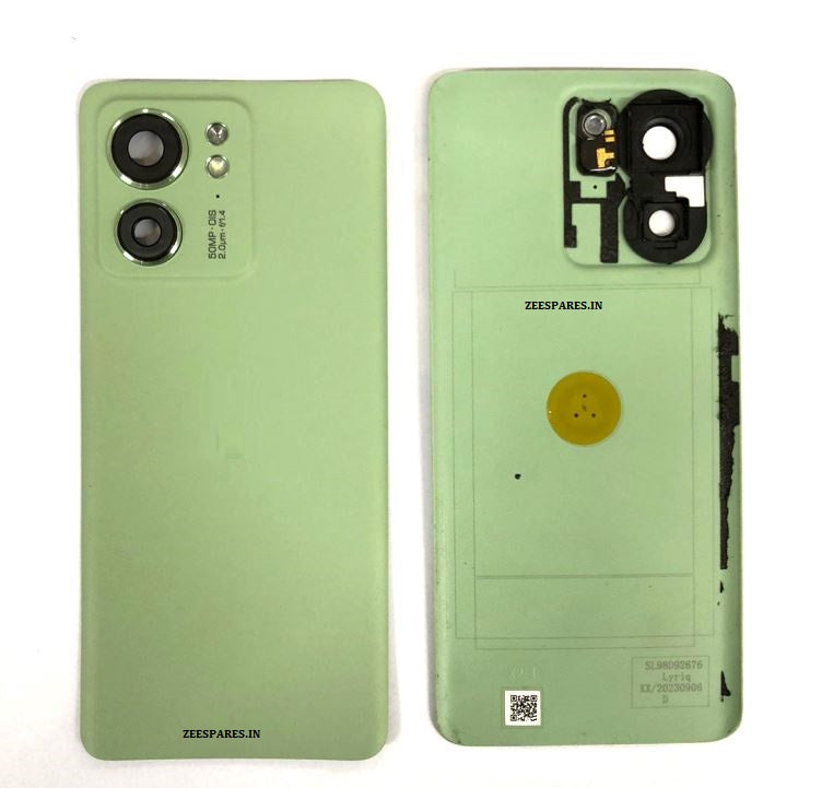 Back Panel with Camera Glass for Moto Edge 40 Green by Zeespares.in