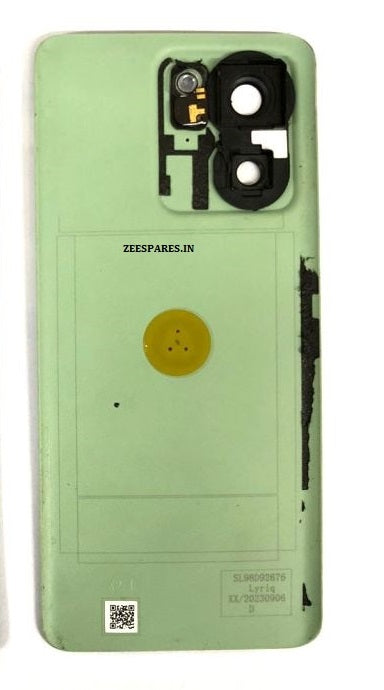 Back Panel with Camera Glass for Moto Edge 40 Green by Zeespares.in