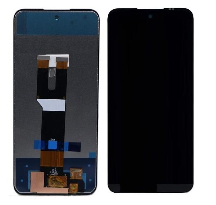 Lcd Display Folder Combo for Lava Blaze 2 (ZX409) Black