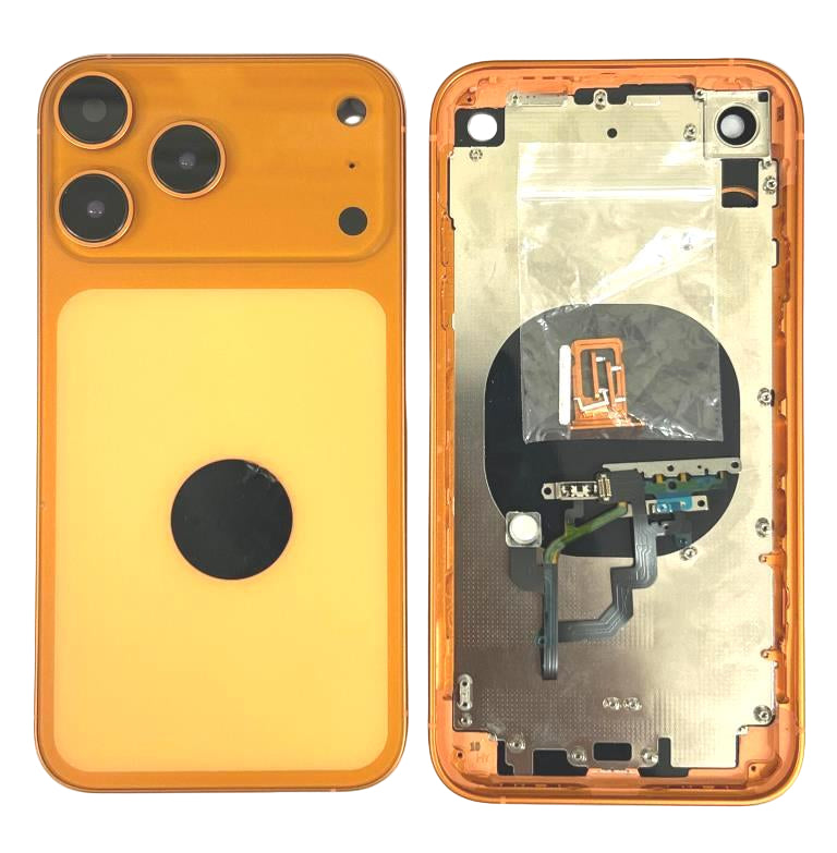 Convertor Back Panel housing for Apple iPhone XR to Apple iPhone 17 pro Orange
iPhone XR convertor back panel, iPhone XR to iPhone 17 Pro housing, iPhone XR back replacement orange, iPhone 17 Pro style back cover for iPhone XR, convert iPhone XR to iPhone 17 Pro look, Apple iPhone XR modification kit