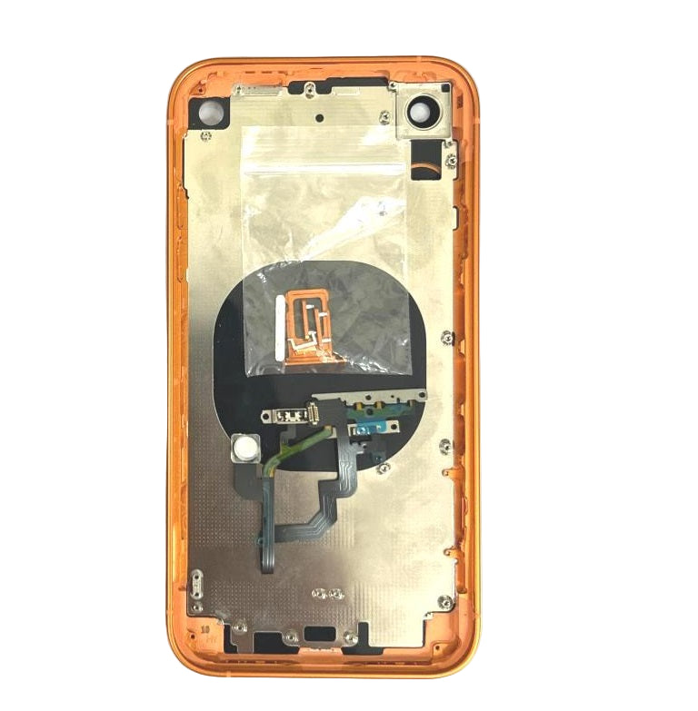 Convertor Back Panel Housing for Apple iPhone XR to Apple iPhone 17 Pro Orange