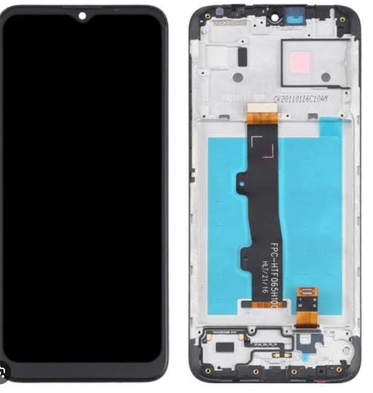 Lcd Display Folder Combo for Motorola E7 powar (With Frame)