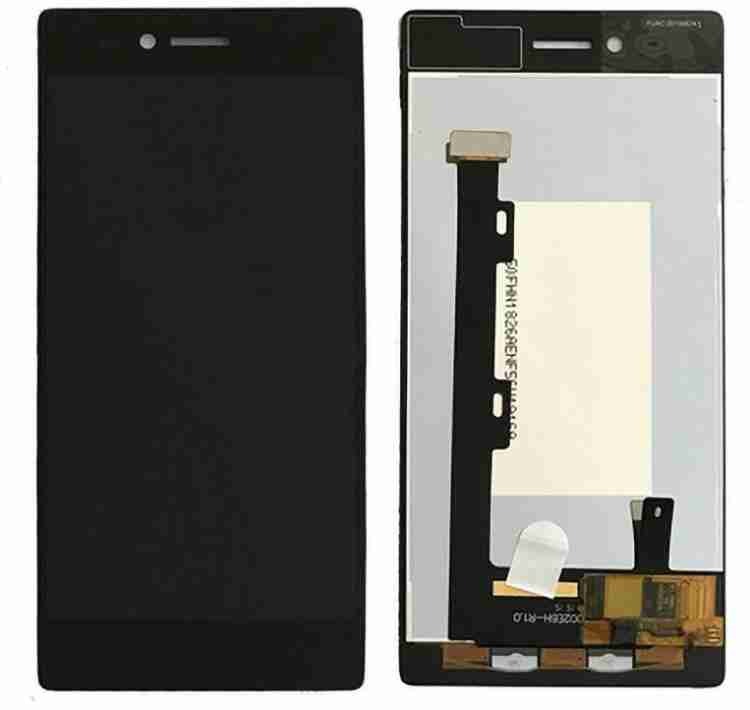 Lcd Display Folder Combo for LENOVO'S Z90 VIBE SHOT Black