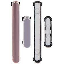 Mozomart External Side Button Out Keys for Samsung Galaxy S22 Pink