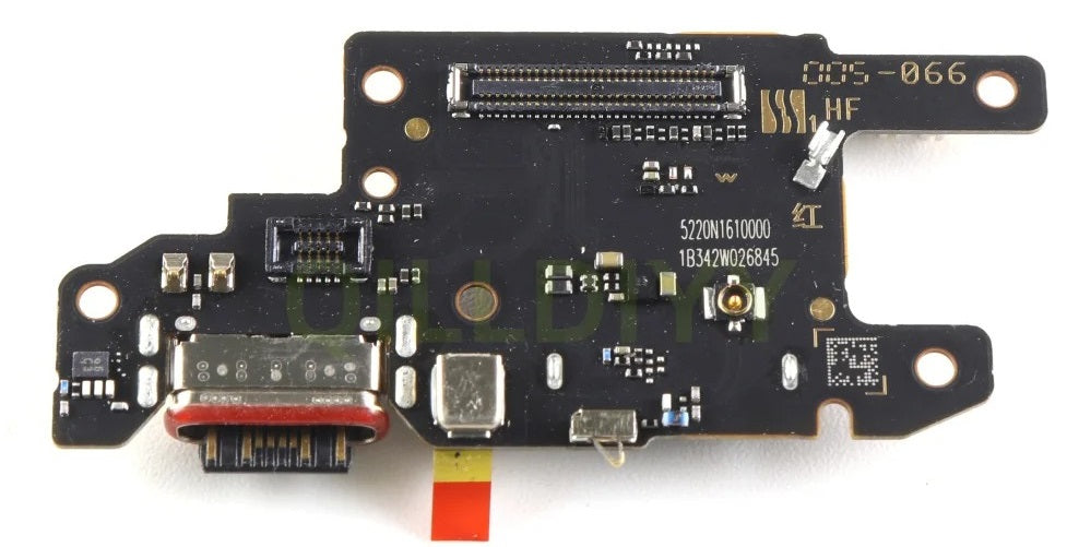 Poco X6 Pro Charging Port Connector Board Flex by Zeespares.in