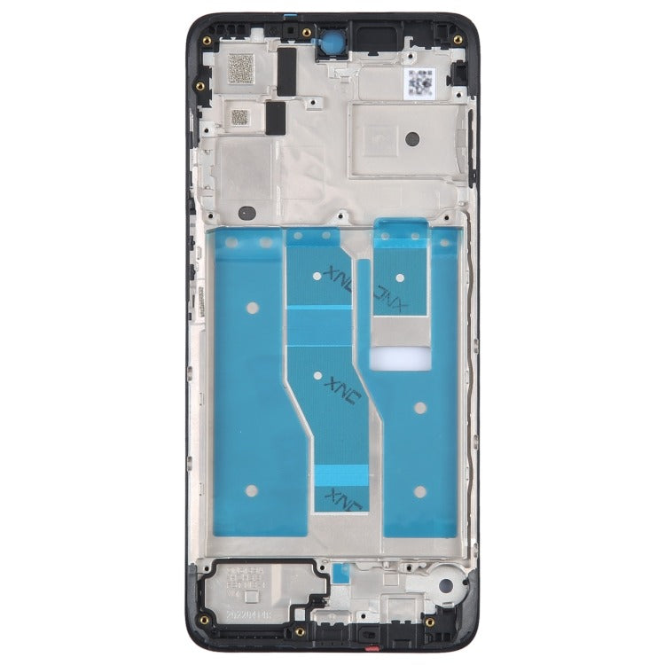 LCD Frame Middle Chassis for Motorola Moto G52 Black Zeespares