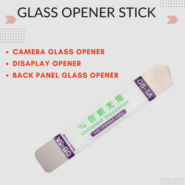 4 in 1 Mobile Repairing Kit - T-7000 Glue Black, 1 Screwdriver, 5 Multipurpose Cleaning Cloths and 1 Mobile Opener. Zee-Spares