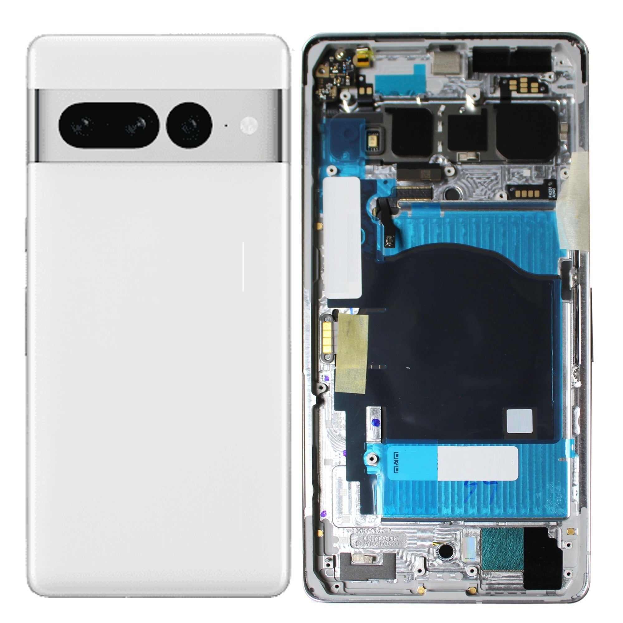 Back Panel Housing Body with Camera Glass lens for Google Pixel 7 Pro