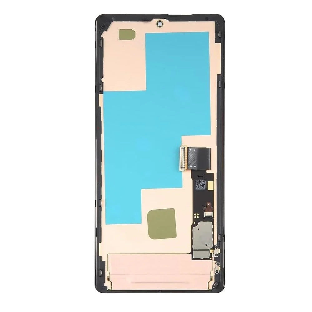 OLED Display Combo Folder with Frame for Google Pixel 7 Pro Black