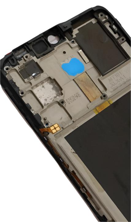 Lcd Frame Middle Chassis for IQOO Z3 Black Zeespares