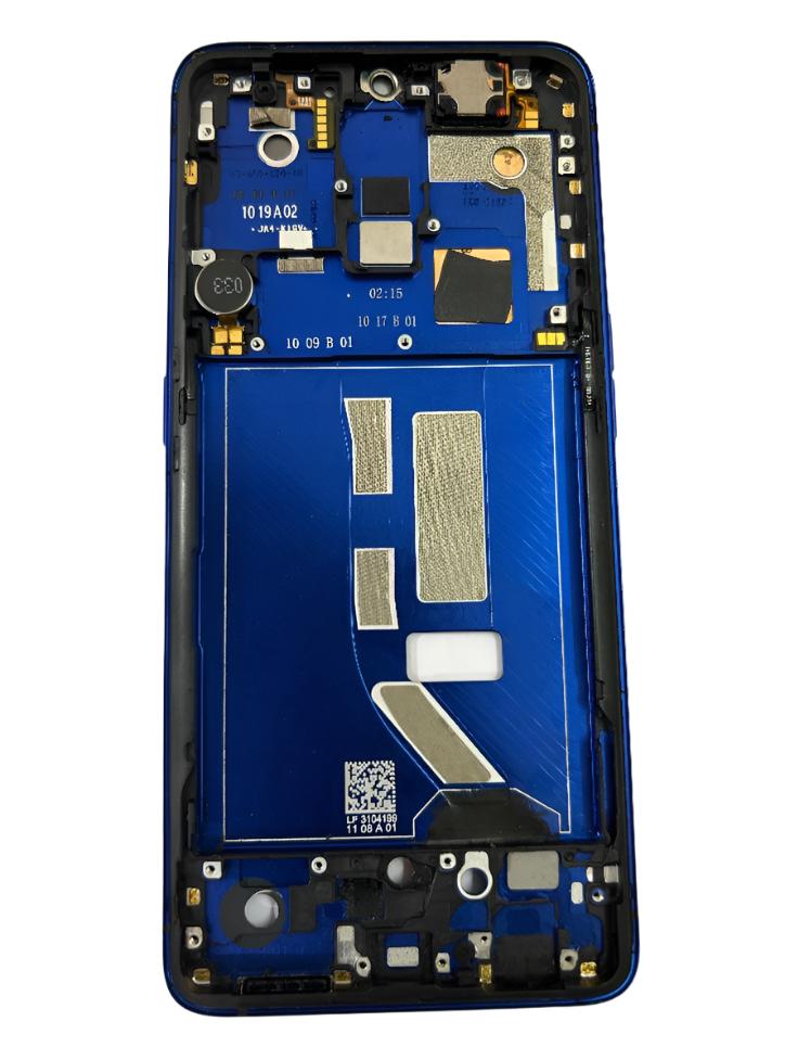 Mozomart Lcd Display Middle Frame for Realme X2 Pro Blue