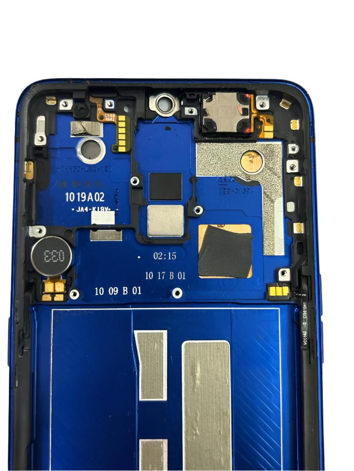 Mozomart Lcd Display Middle Frame for Realme X2 Pro Blue