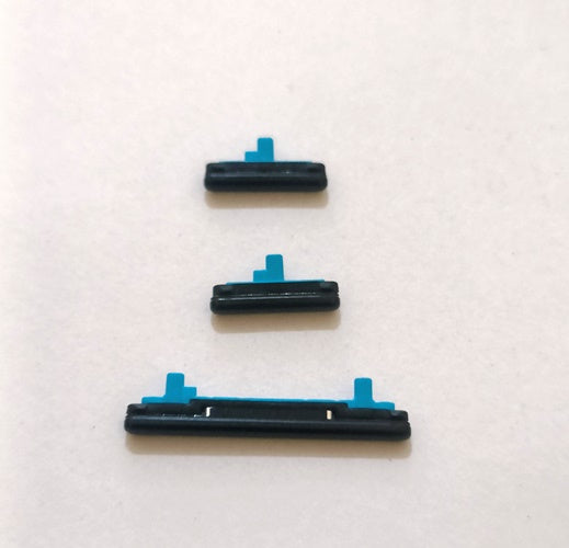 Mozomart External Side Button Out Keys for Samsung Galaxy A8 Plus Black Mozomart