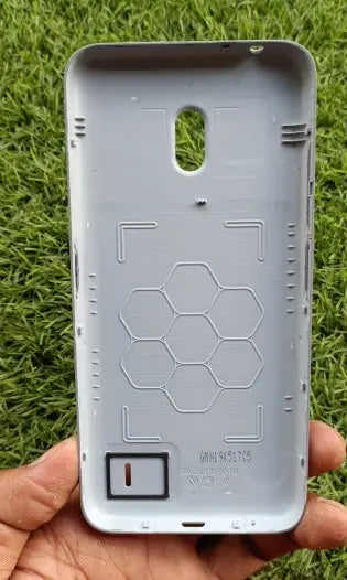 Battery Door Back Panel Housing for Nokia 2.2 With keys Grey Zeespares