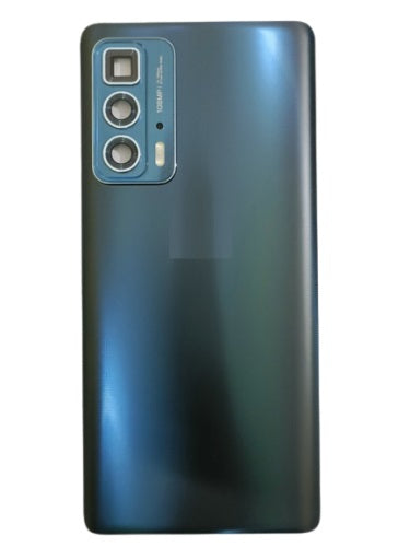 Back Panel Glass with Camera Lens for Motorola Moto Edge 20 Pro : Blue