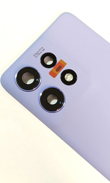 Back Panel with Camera Glass for Motorola Moto Edge 50 Pro Lavender Blue