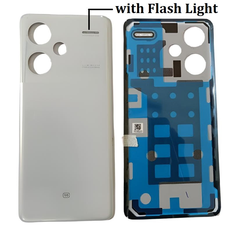 Back Panel Glass for Redmi Note 13 Pro Plus White (OG)