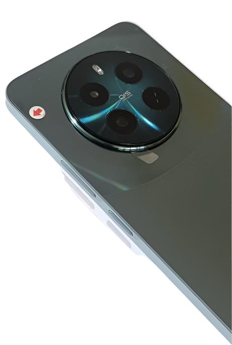 Back Panel with Middle Ring for Realme Narzo 70 Pro 5g (Green) Zeespares