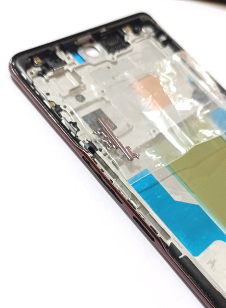 Lcd Frame Middle Chessis for Vivo V29 Majestic Red Zeespares