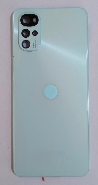 Mozomart Battery Door Back Panel Housing for Motorola Moto G22 : White