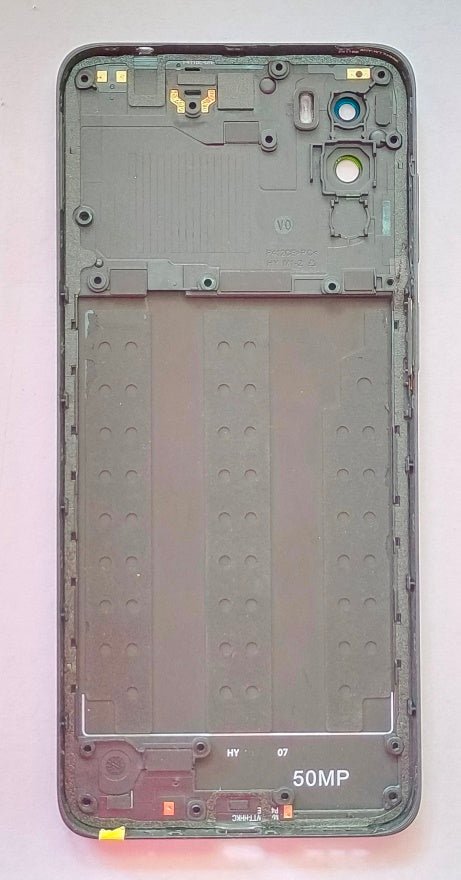 Back Panel Housing for Motorola Moto E32 Black