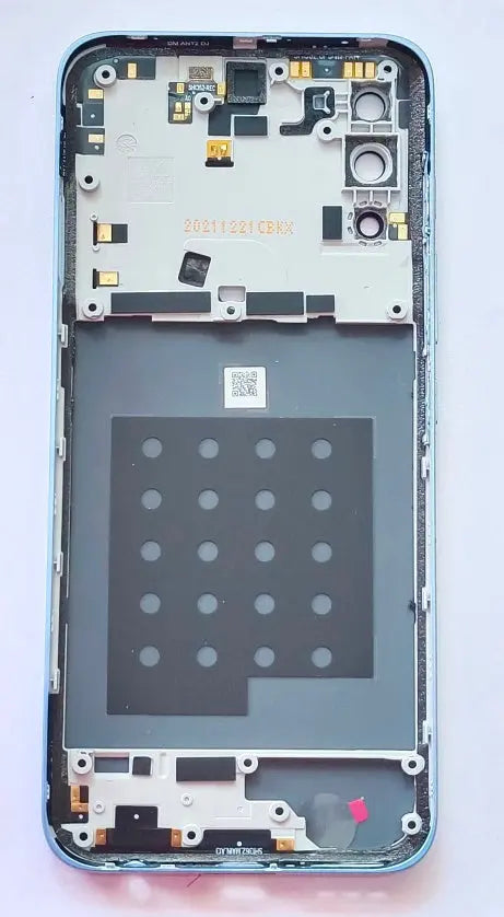 Mozomart Battery Door Back Panel Housing for Motorola Moto G71 5G : Arctic Blue Mozomart